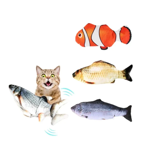 Peluche Pescado con Movimiento Cargador USB (KL-160)