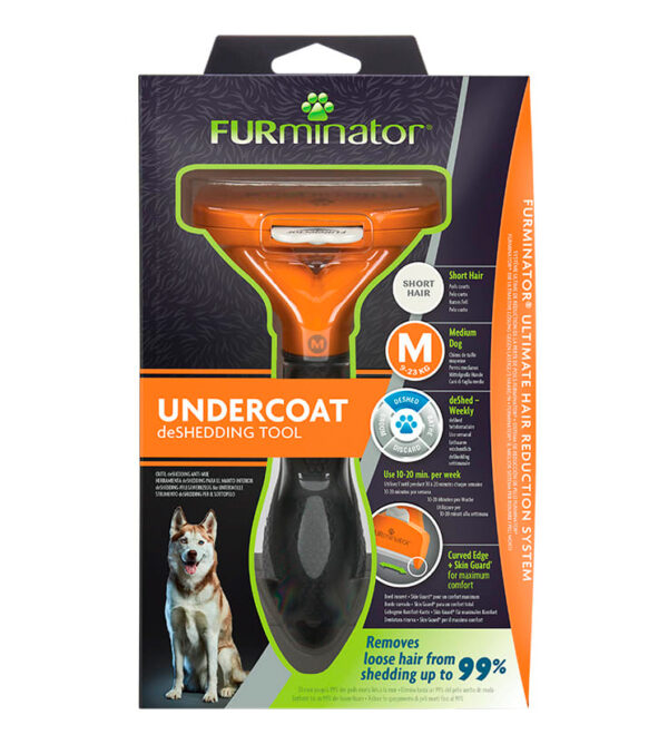 Removedor de Pelaje Furminator Short Hair Dog Medium (P-92925)