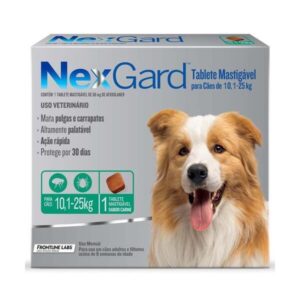 NexGard 10 a 25 KG - 68mg 1 Comprimido