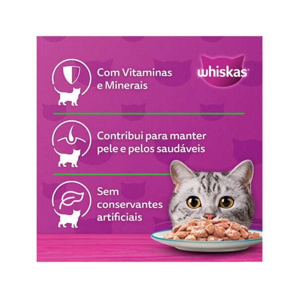Lata Whiskas Carne Display 24x290 GR - Imagen 3