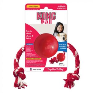 Juguete KONG Ball W/ROPE Small