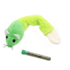 Juguete Ratón Con Cola y Tubo Catnip