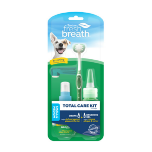 Kit Cepillo Oral Dental Razas Pequeñas y Medianas TropiClean (TR-136)