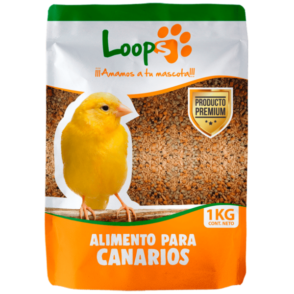 Alimento para Canarios Loops 1KG