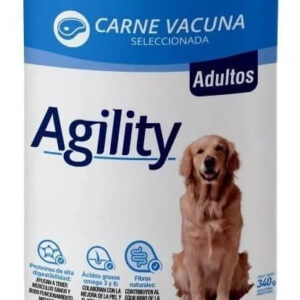 Lata Agility Perro Adulto Carne de Vacuno 340 grs