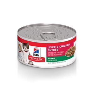 Hills Feline Lata Kitten Liver y Chicken 5,50 Oz