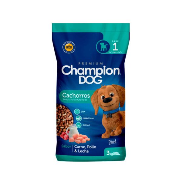 Champion Dog Cachorro 3 KG