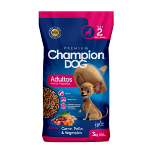 Champion Dog Adulto Razas Pequeñas 3 KG