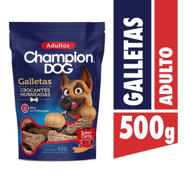 Caja Galletas Champion Adulto Clásica 12x500 Gr