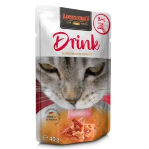 Sopa Leonardo Gato Drink Beef 40 GR