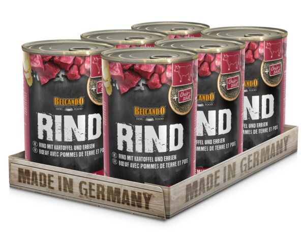 Belcando Perro Lata Ternera Patata y Guisante 400GR x6 Unidades