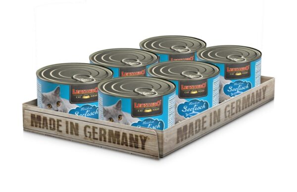 Lata Leonardo Gato Quality Selection Adulto Pescado 200GR x6 Unidades