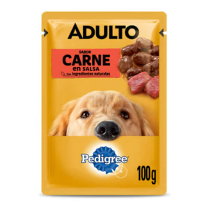 Caja Sachet Pedigree Carne 18 Unidades