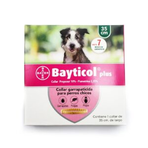 Collar Garrapaticida Bayticol Plus Razas Pequeñas 35 cm
