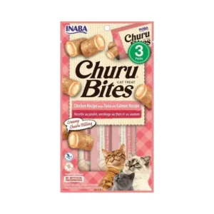 Churu Bites Gato Atun Tuna Salmon 3 Tubos 30 GR (USA723)