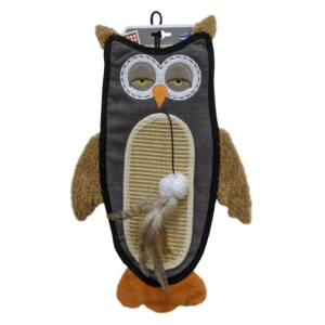 Rascador Owl Cat con Catnip Joyful Space Scratcher
