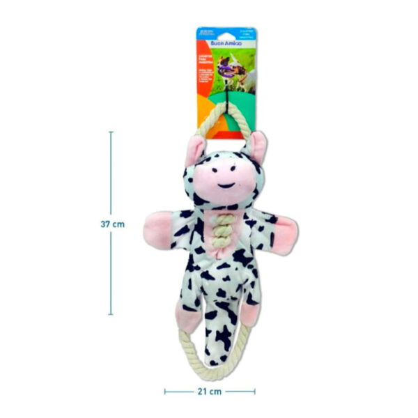 Juguete Peluche con Cuerda Mascotas (73904-73905-07) - Imagen 2