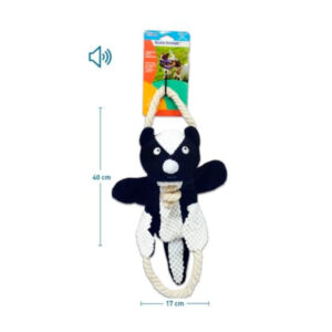 Juguete Peluche con Cuerda Mascotas (73904-73905-07)