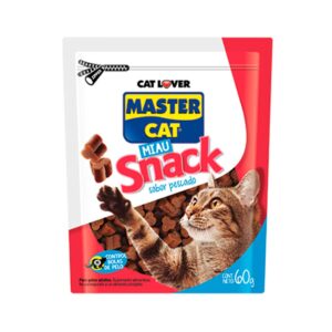 Snack Master Cat Pescado Piel y Pelaje 60 GR Unidad