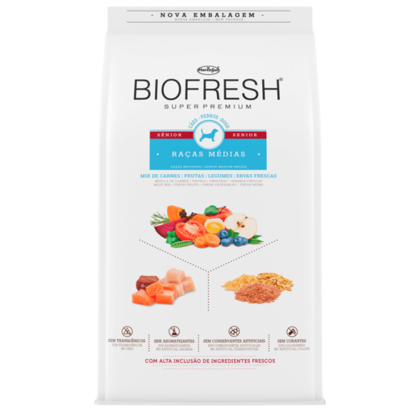 Biofresh Senior Raza Mediana Grande 10.1 KG