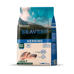 Bravery Herring Adult Large Medium Breeds 12 KG