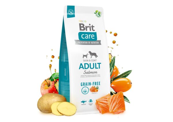 Brit Care Adult Salmón Grain Free Skin & Coat 3 KG