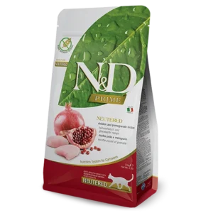 N&D Prime Feline Castrado Frango 1.5 KG