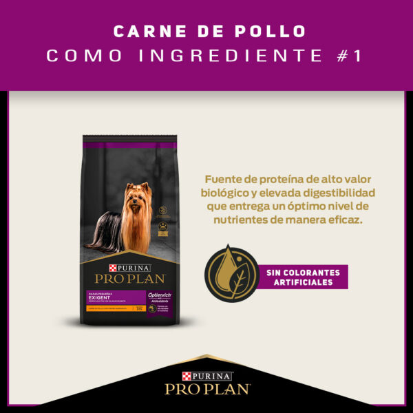 Pro Plan Exigent Razas Pequeñas 7.5kg - Imagen 9