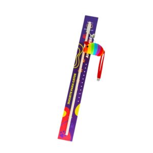 Varilla Ratón Arcoiris con Cascabel - Colores Surtidos (TC2025)