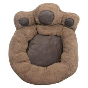 Cama Mascotas Huella Café 62 cm (9703)