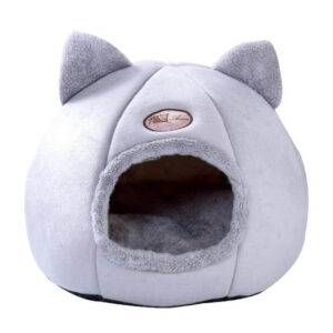 Cama Casa Iglu Orejas Gris 45 cm (7132-31-30)