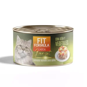 Lata Fit Gato Gourmet Atun Vegetales 80 GR