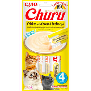 Churu Cat Pollo Queso y Carne 56 GR