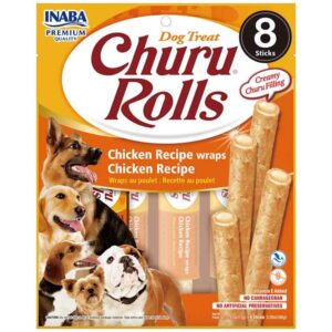 Churu Rolls Dog Chicken Recipe 96 GR (USD731)