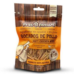Snack Pets Friends Gato Bocados de Pollo 65 gr