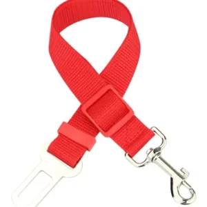 Cinturon Seguridad Autos Rojo 2.5cm (AL197)