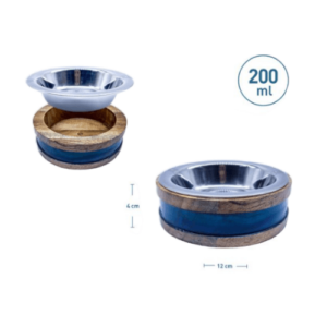 Plato Madera Acero Wooden Dinner 16 cm 700 ml (78869)
