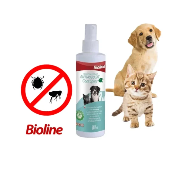 Bioline Antipulgas y Garrapatas Perro y Gato 207ml (2200) - Imagen 2