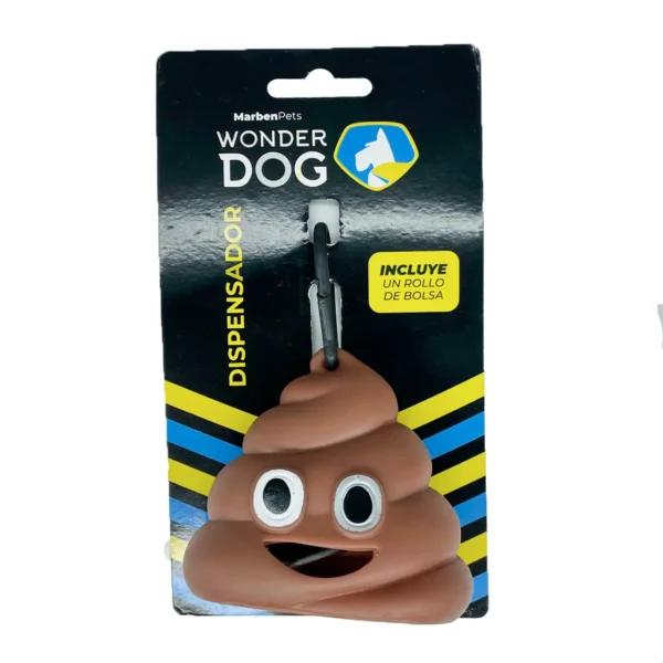 Dispensador Bolsas Para Fecas Emoji Popó (NO105) - Imagen 2