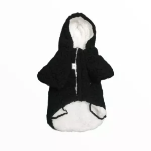 Polerón Capa Mascotas Chiporro Gris Negro Talla S (76035)