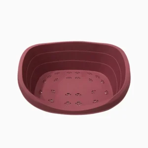 Cama Rígida Mascotas Burdeo Talla XXL 82x121 cm (79270)
