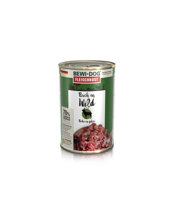 Display Lata BewiDog Rico en Venado 6x400 GR - Imagen 2