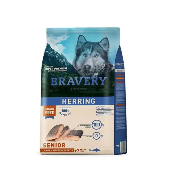 Bravery Herring Senior Large Medium 12 KG