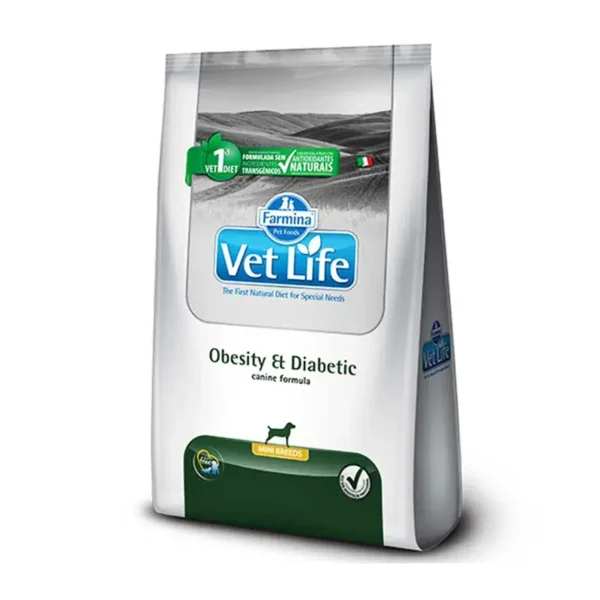 Vet Life Canino Obesity Razas Pequeñas 2 KG