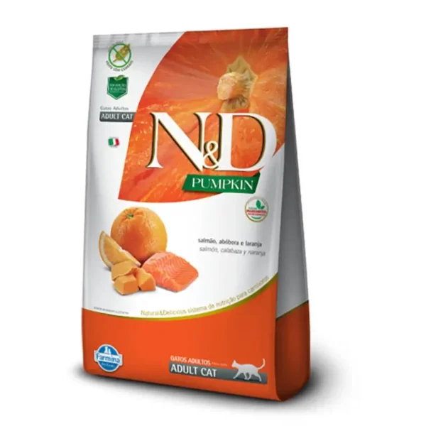 N&D Pumpkin Felino Adulto Salmon 1.5 KG