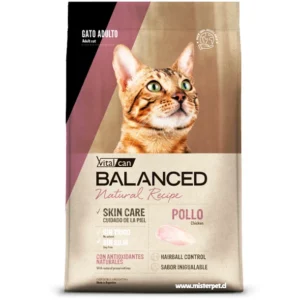 Vitalcan Balanced Natural Recipe Gato Adulto Pollo 7 KG