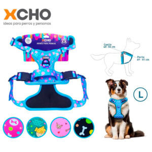 Arnés XCHO Perritos Talla L Diseños Surtidos (73558)