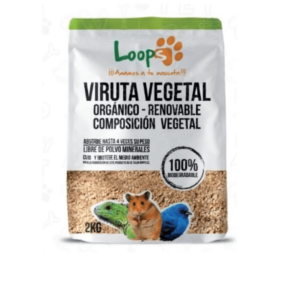Display Viruta Biodegradable Loops 8x2 KG (16 KG)