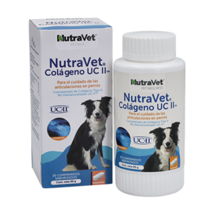 NutraVet Colágeno UC II 30 Comprimidos
