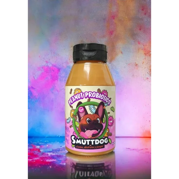 Snack Sabrosa Crema de Maní SmuttDog Peanut con Probióticos 260 GR - Imagen 2